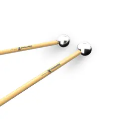 Promark SU11R SPYR Mallet Bells Large Aluminium, Rattan