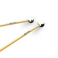 Promark SU12R SPYR Mallet Bells Medium Aluminium, Rattan