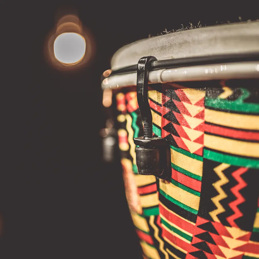Meinl ADJ10-SI Djembe Synthetic 10" Simbra, Alpine Series 
