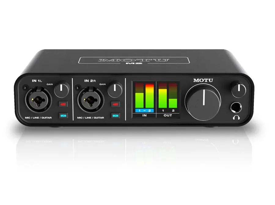 MOTU M2 2-inn / 2-ut USB-lydkort 