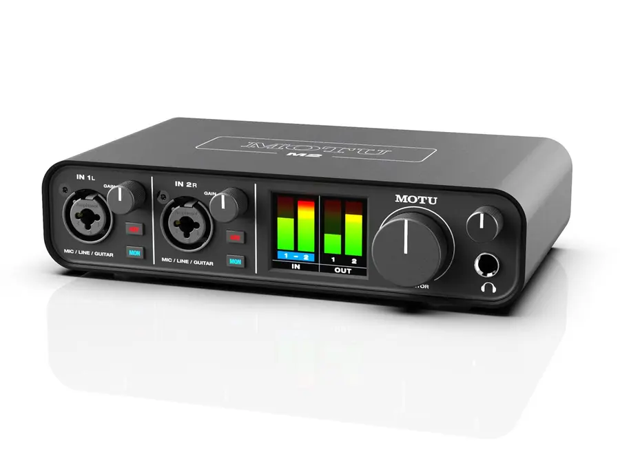 MOTU M2 2-inn / 2-ut USB-lydkort 