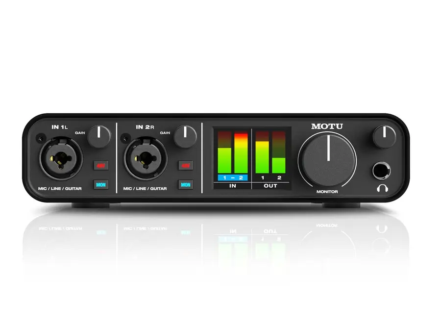 MOTU M2 2-inn / 2-ut USB-lydkort 