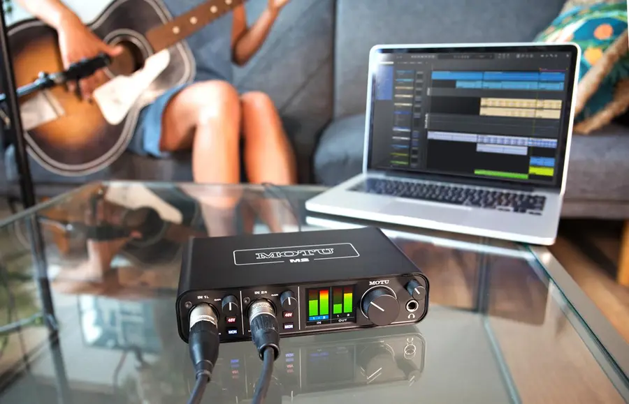 MOTU M2 2-inn / 2-ut USB-lydkort 