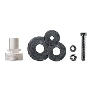 Apart Basic Lysskinne adapter KUBO3/5, SDQ5P, OVO5, Hvit, 10 pakk