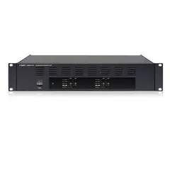 Apart Forsterker, KlasseD 4x120W@100V eller @4Ohm, 2U, 19"
