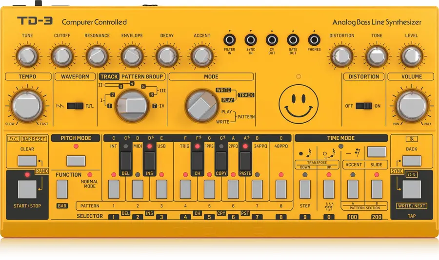 Behringer TD-3-AM Analog Bass Line Synthesizer 