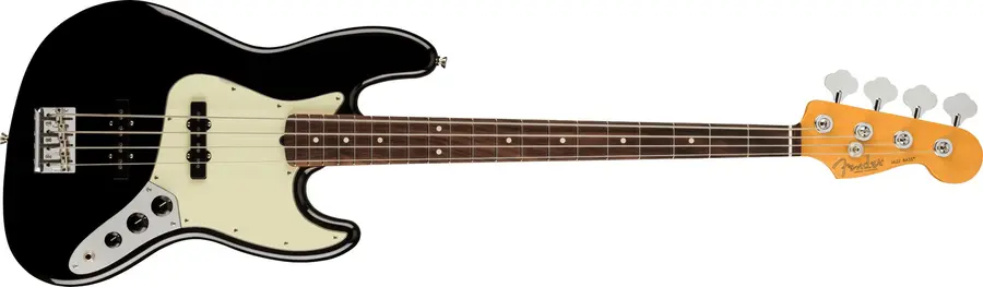 Fender Am Pro II Jazz Bass Black, Rosewood Fingerboard 