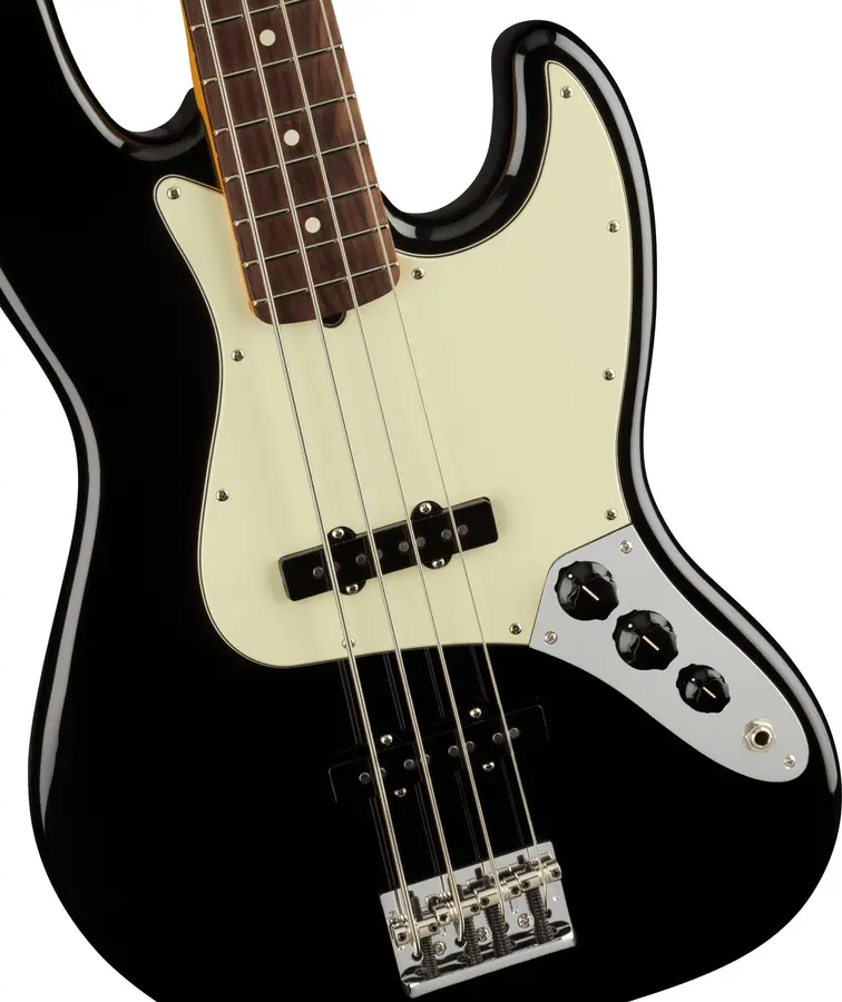 Fender Am Pro II Jazz Bass Black, Rosewood Fingerboard 