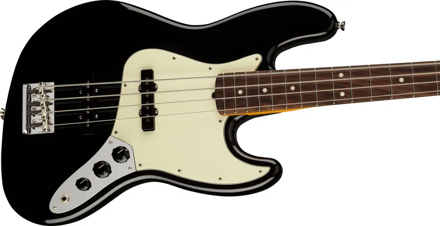 Fender Am Pro II Jazz Bass Black, Rosewood Fingerboard 