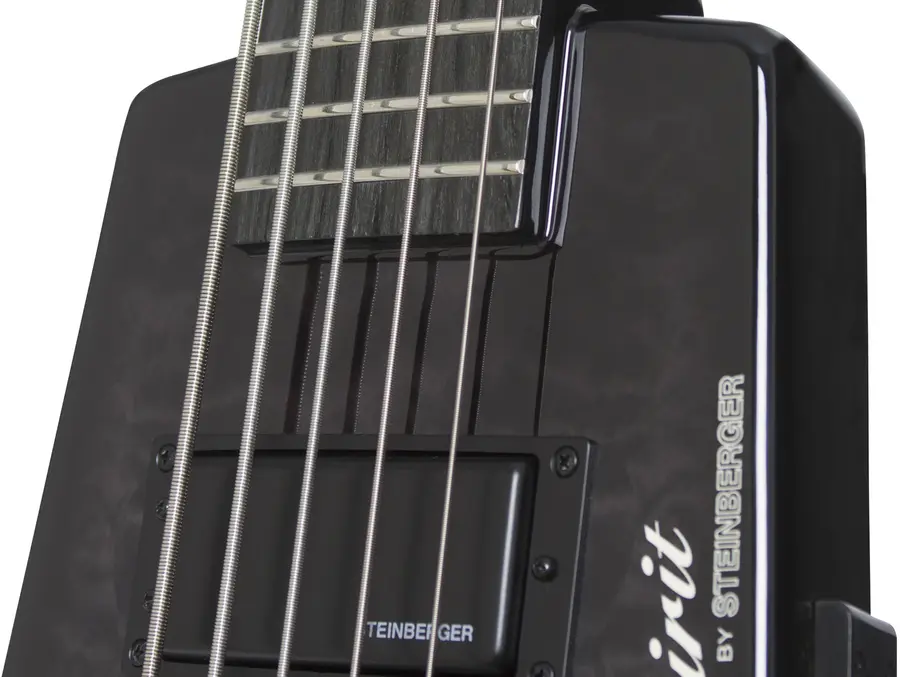 Steinberger Spirit XT-25 Quilt Bass 5S TransBlack 