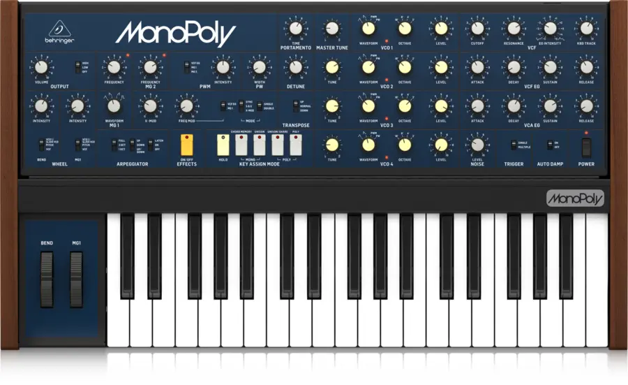 Behringer MonoPoly Monophonic/Paraphonic Synthesizer 