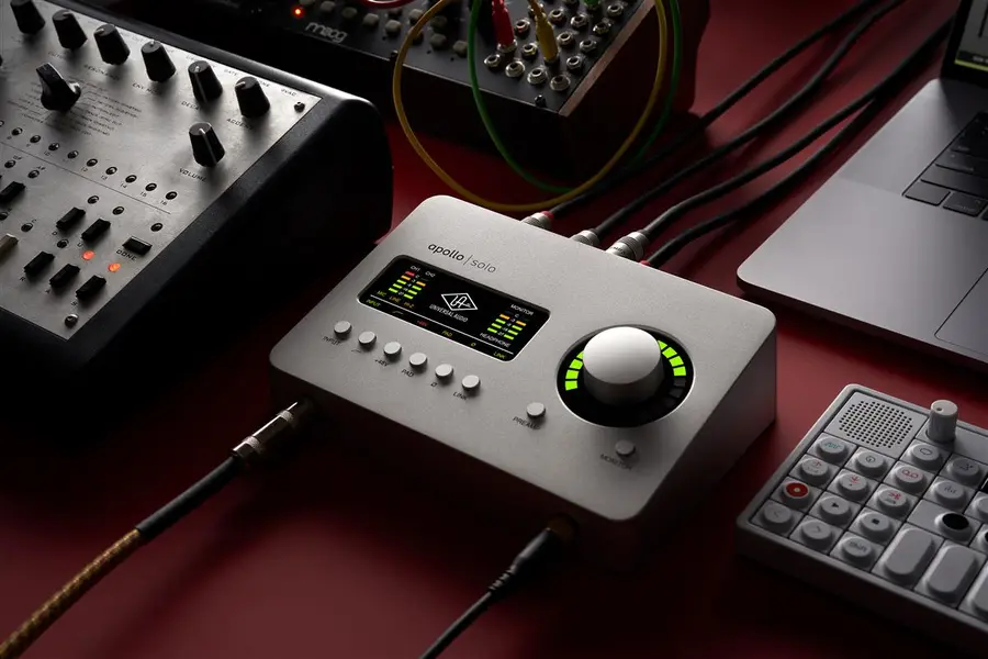 Universal Audio Apollo Solo Heritage Ed. x2 Mic,x1 DSP,USB-C 
