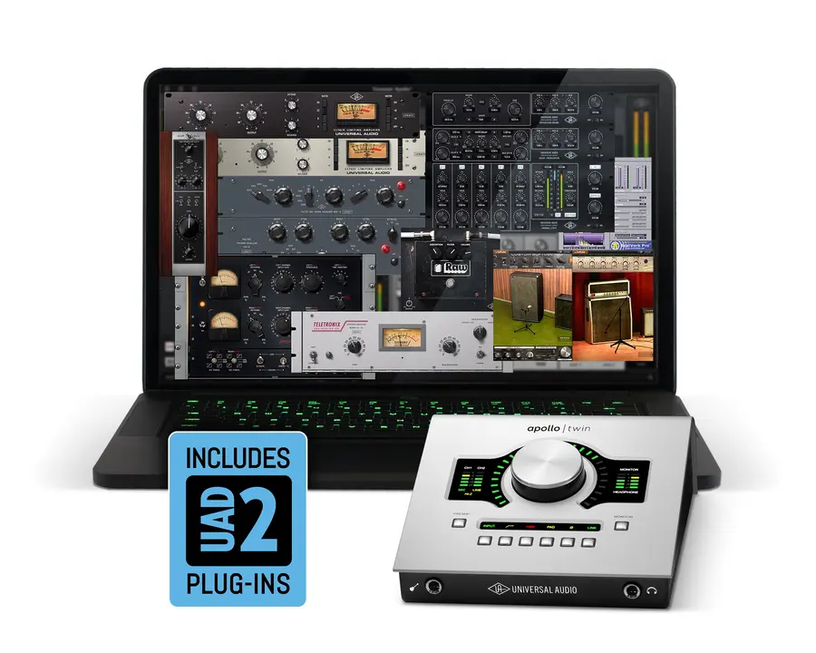 Universal Audio Apollo TWIN DUO USB3 x2 DSP Win, Heritage Ed 