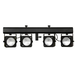 JB SYSTEMS COB-4 Bar 4x36W lyspakke RGBW Inkludert IR fjernkontroll og bag