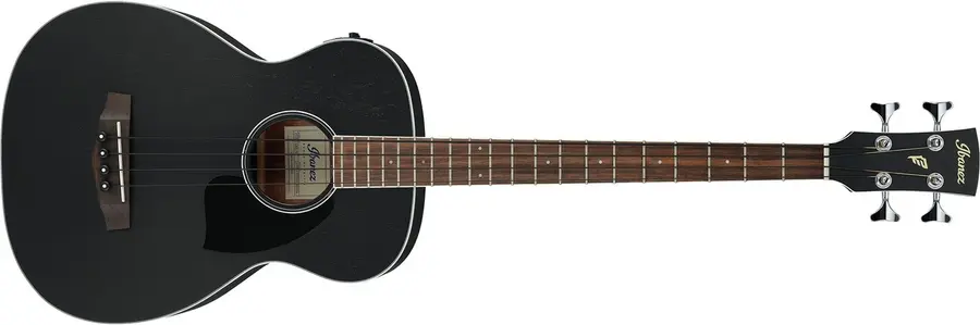 Ibanez PCBE14MH WK akustisk bass m/mik Weathered Black 