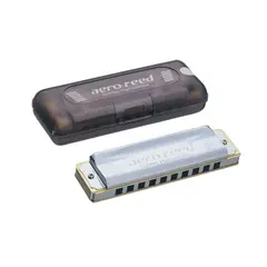 Tombo 2010-E Munnspill (Blues) 10-hull Major Diatonic Aero Reed E