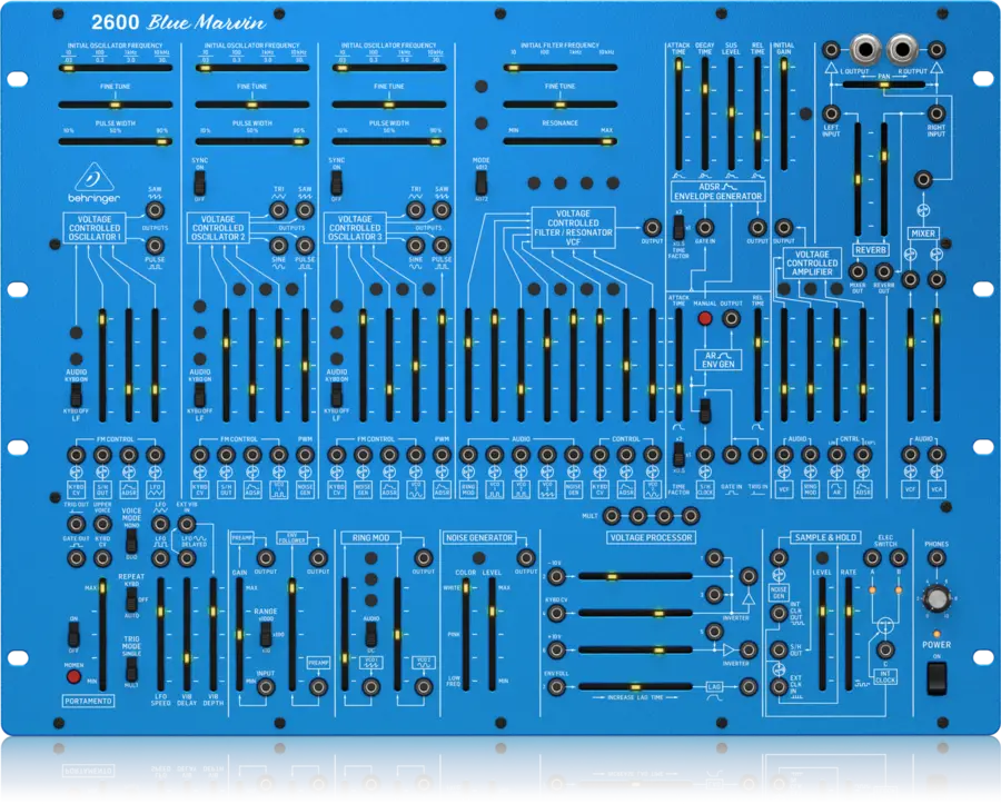 Behringer 2600 Blue Marvin Limited Edition 