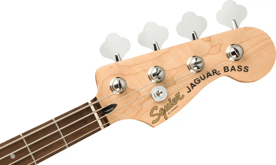 Squier Affinity Series Jaguar Bass H Charcoal Frost Metallic, Black PG Laurel 