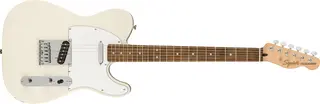 Squier Affinity Series Telecaster Olympic White, White PG, Laurel Fb