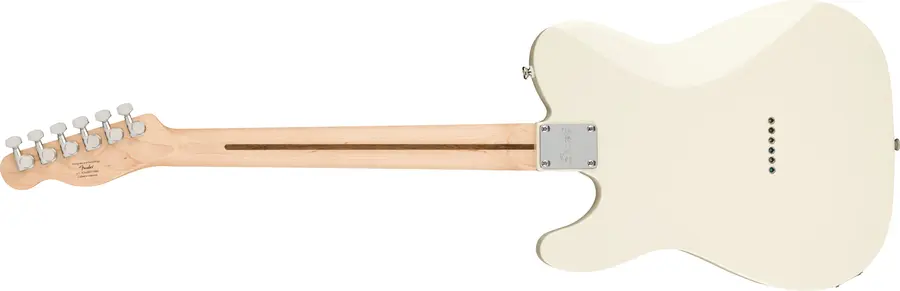 Squier Affinity Series Telecaster Olympic White, White PG, Laurel Fb 