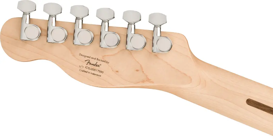 Squier Affinity Series Telecaster Olympic White, White PG, Laurel Fb 