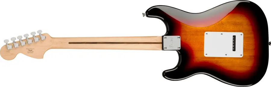 Squier Affinity Series Stratocaster 3-Color Sunburst, White PG, Laurel FB 