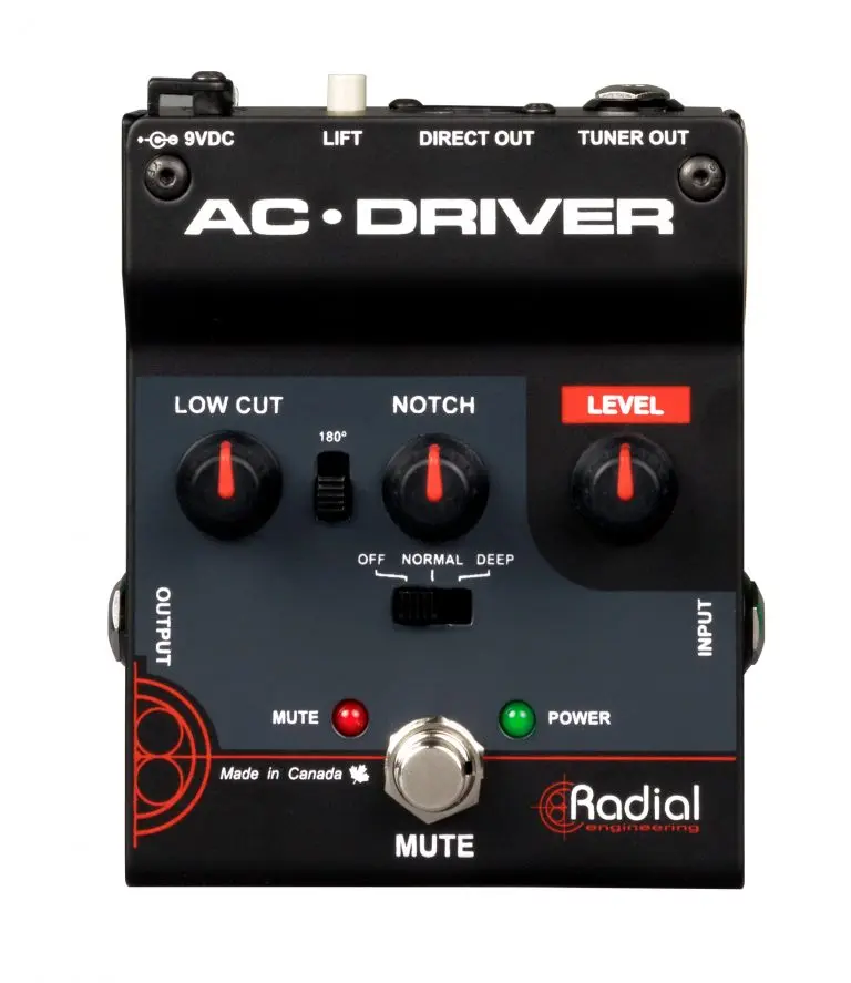Radial Tonebone AC-Driver Compact acoustic preamp 