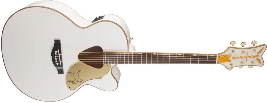 Gretsch G5022CWFE Rancher Falcon Jumbo Fishman pickup system, White 