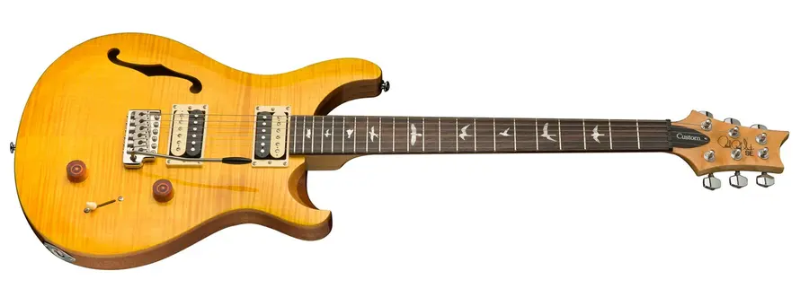 PRS SE Custom 22 Semi-hollow Santana Yellow 