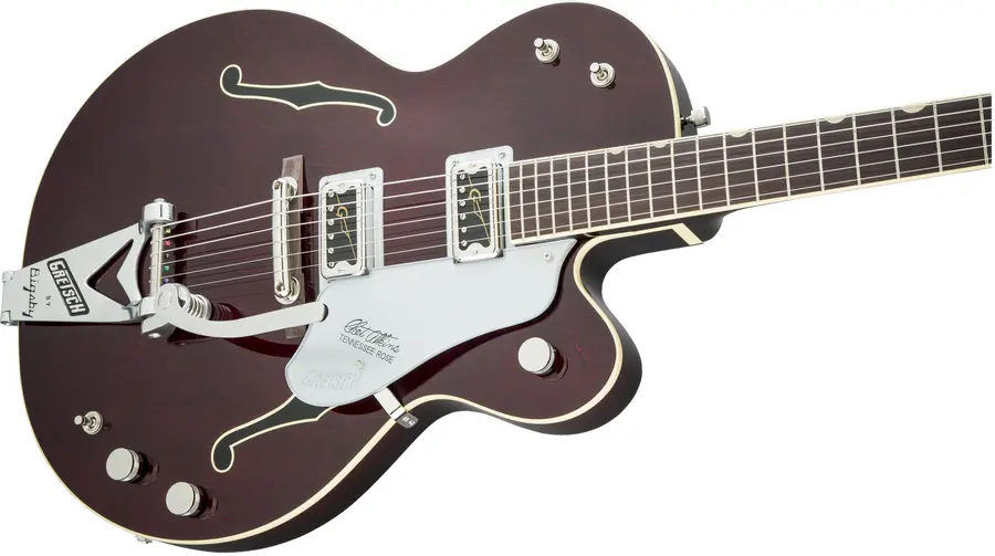 Gretsch G6119T-62 '62 Tennessee Rose Deep Cherry Stain, Vintage Select Ed 