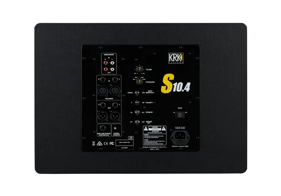 KRK S10.4 Powered Subwoofer 