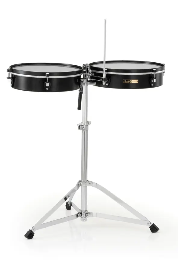 Pearl Travel Timbales 14" & 15" with stand 