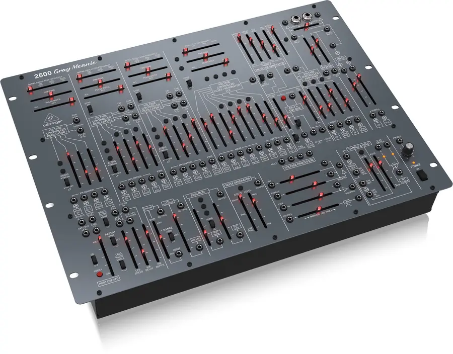 Behringer 2600 Gray Meanie analog synthesizer 