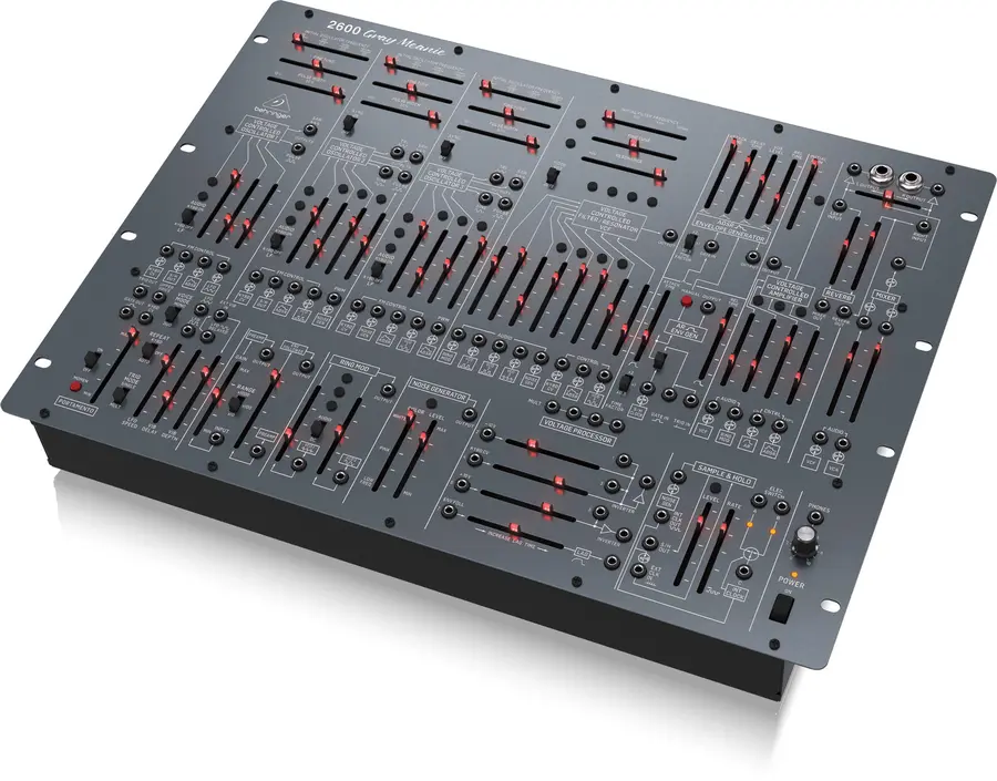 Behringer 2600 Gray Meanie analog synthesizer 