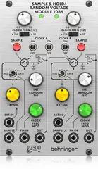 Behringer 1036 sample &amp; hold random voltage module