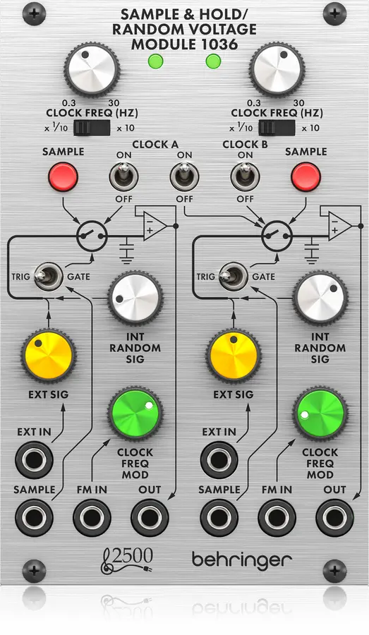 Behringer 1036 sample & hold random voltage module 