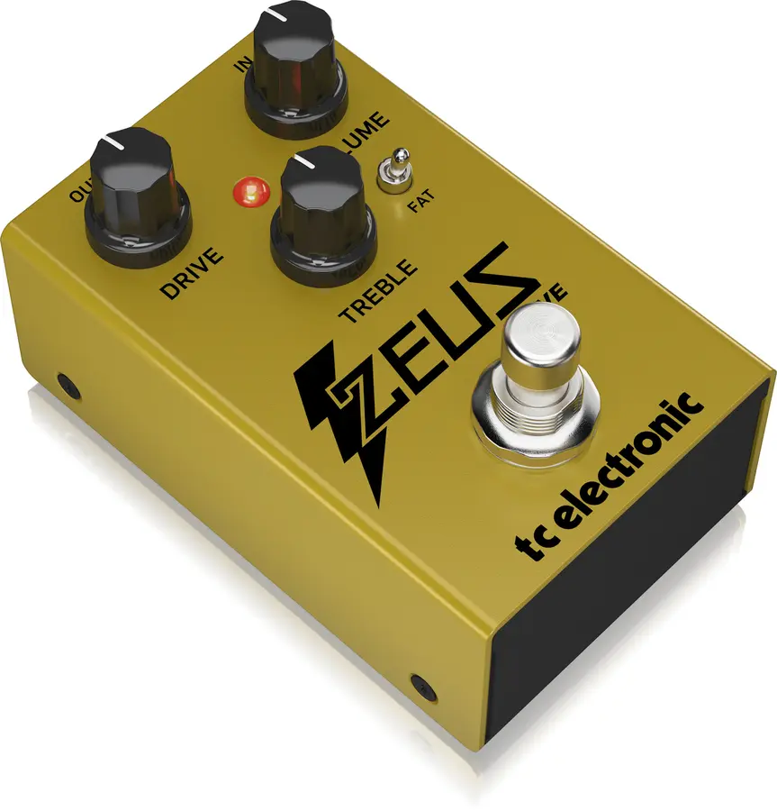 TC Electronic Zeus Drive overdrive Legendarisk dynamisk overdrive/boost 