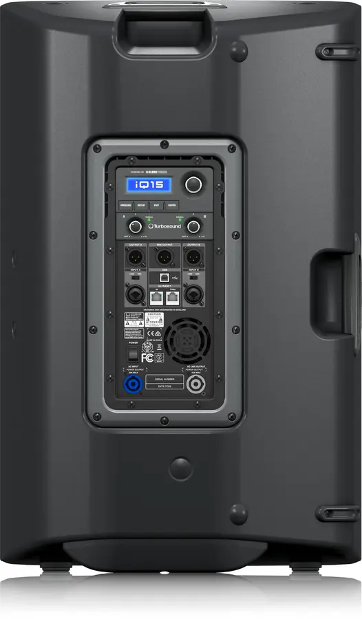 Turbosound iQ15 2500 Watt 2-veis 15" aktiv høyttaler 