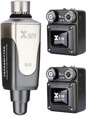 Xvive U4R2 In-ear monitorsystem mono, 2 mottakere (uten øreplugger)