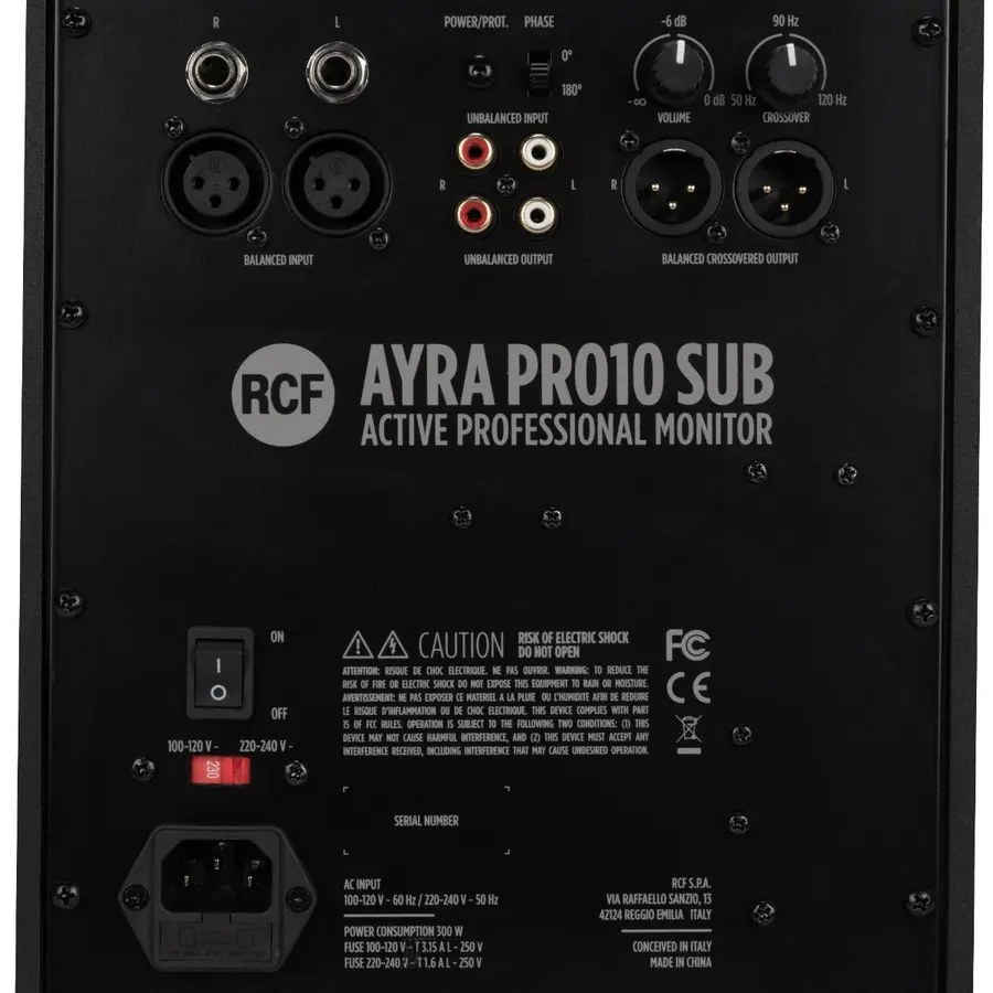 RCF Ayra Pro 10S aktiv sub 10", 300w 