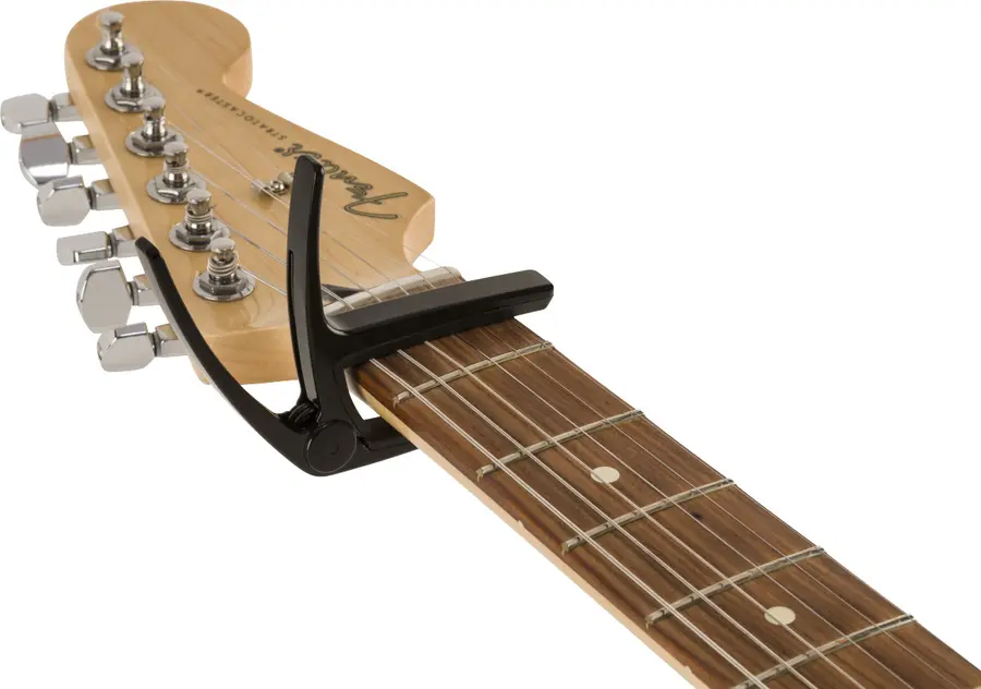 Fender Laurel Electric Capo Black 