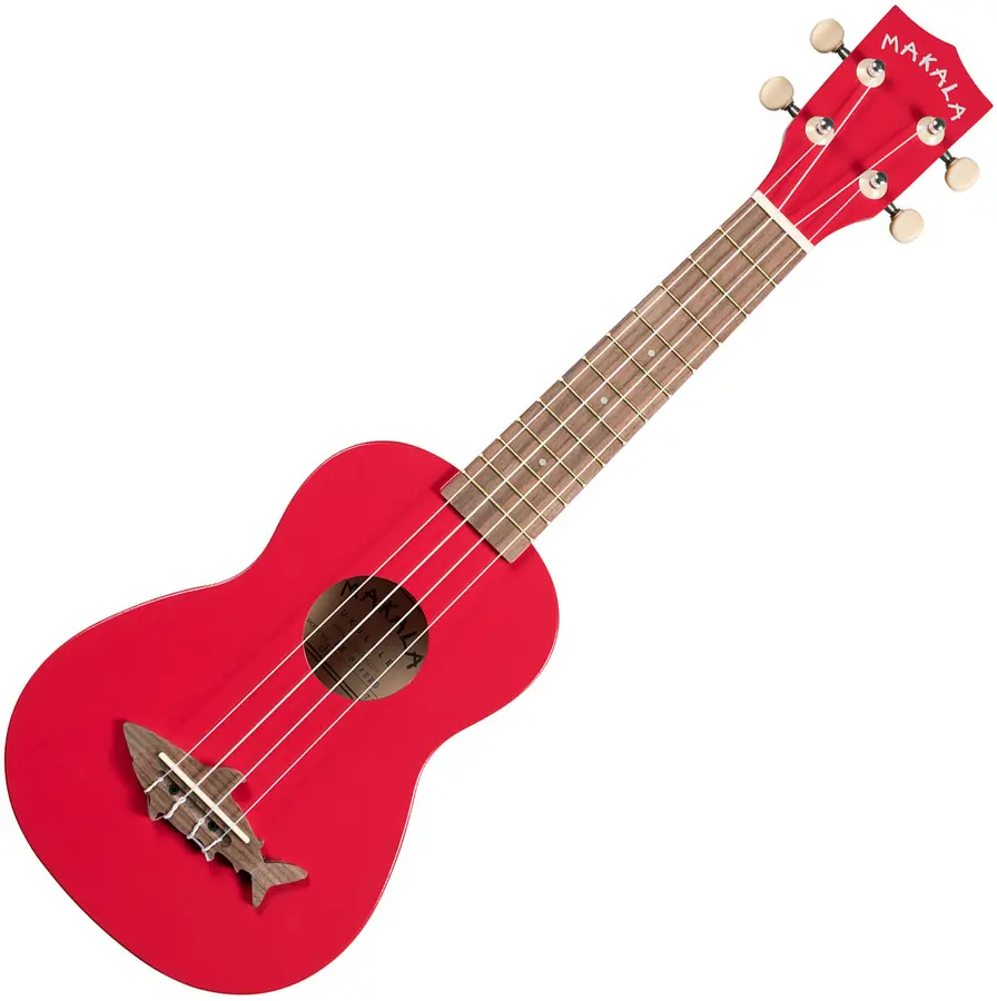 Kala MK-SS/RED Red Sea Soprano Shark Mahogni, rosewood gripebrett 