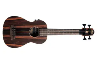 Kala UBASS-EBY-FS Ebony Acoustic U-Bass Fretted m/Gigbag