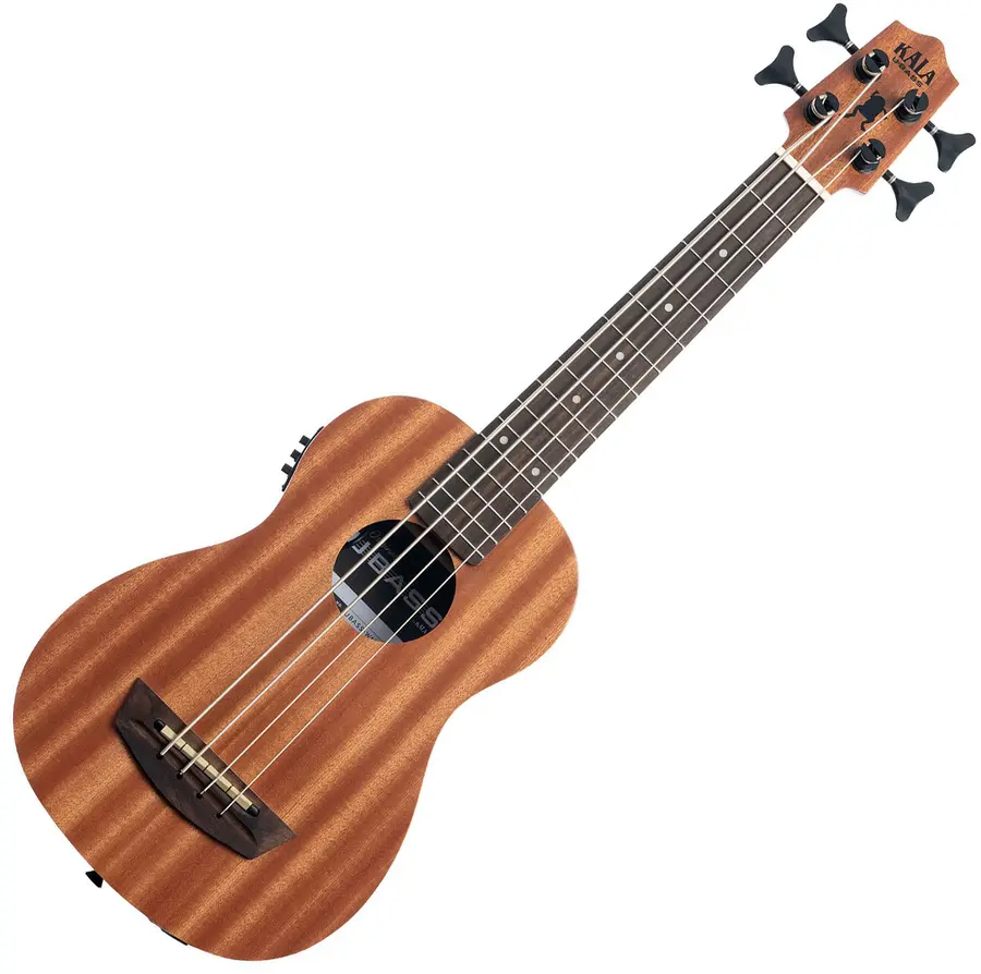 Kala UBASS-WNDR-FS Wanderer U-Bass Mahogni, Fretted m/Gigbag 
