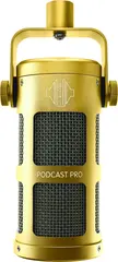Sontronics ST-PCP-Podcast PRO Gold Dynamisk supercardioid Podcast-mikrofon