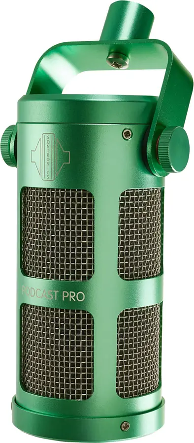 Sontronics ST-PCP Podcast PRO Green Dynamisk supercardioid Podcast-mikrofon 