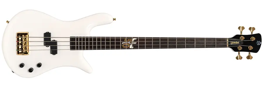Spector Euro 4 50th Anniv. Ian Hill Signature Model White 