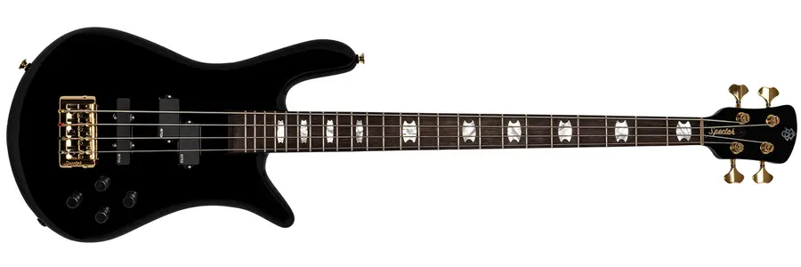 Spector Euro Classic 4 Solid Black Gloss 