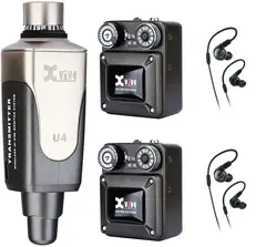 Xvive U4R2 In-ear bundle med ATH-E40