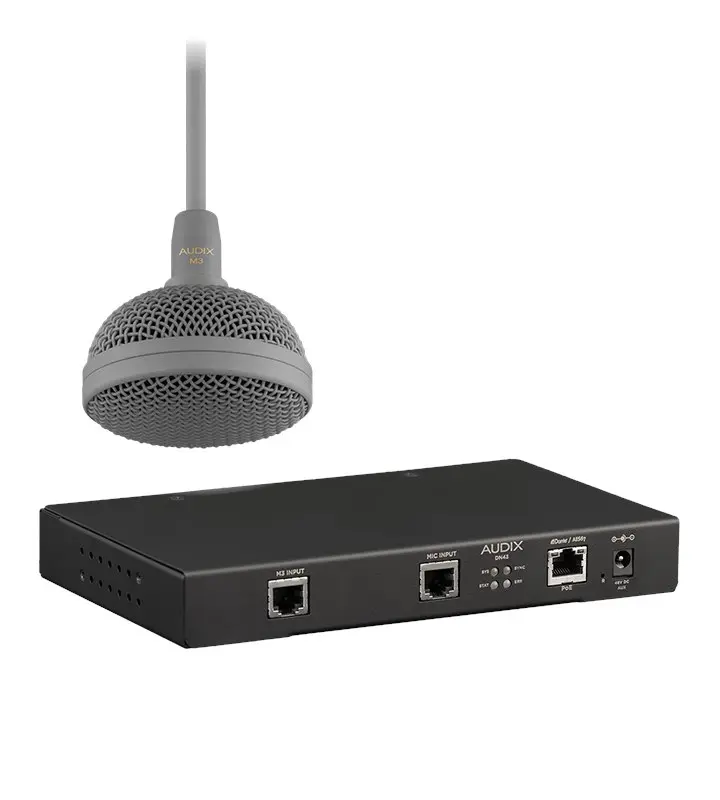 Audix M3GDK Dante | AES67 Microphone Kit 